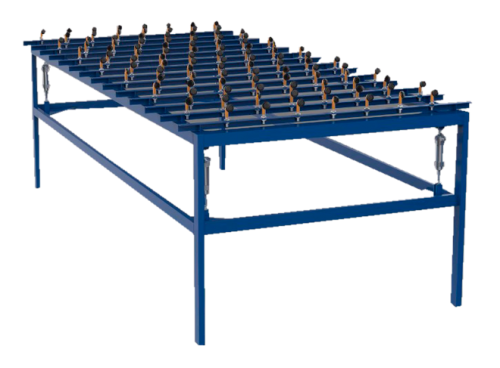 Mesa de Transporte Pneumática